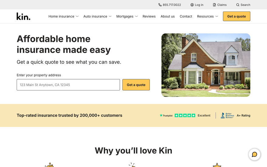 Kin Insurance — Insurtech · États-Unis