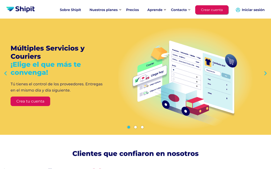 Shipit — SaaS logistique · Chili