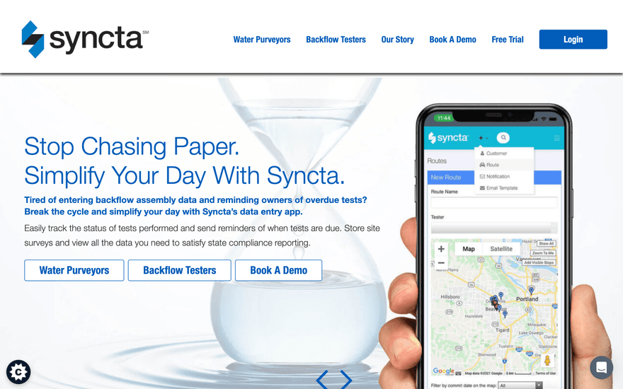 Syncta — SaaS conformité · États-Unis